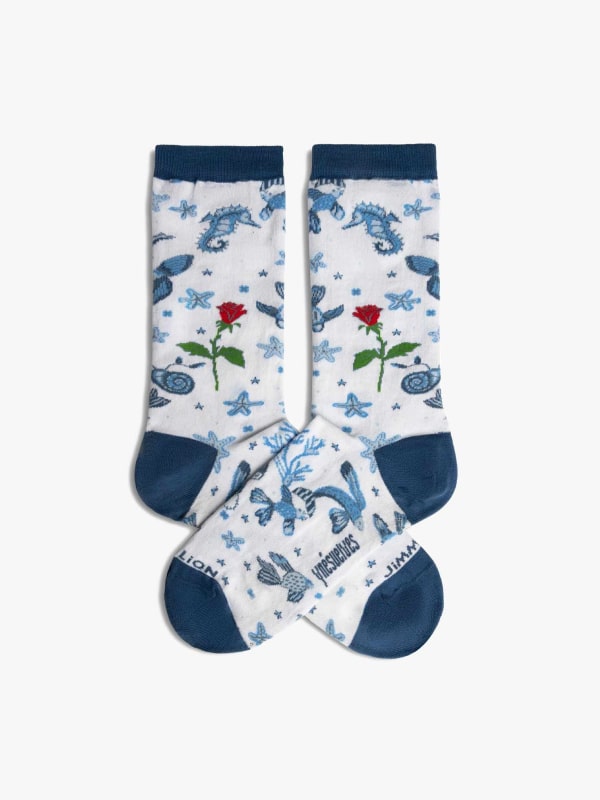 Stylish Patterned Dress Socks